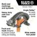 Iron Conduit Bender Full Assembly, 3/4-Inch EMT with Angle Setter